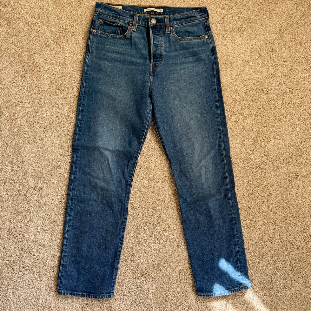 Levi's Premium Denim Wedgie Straight Jeans